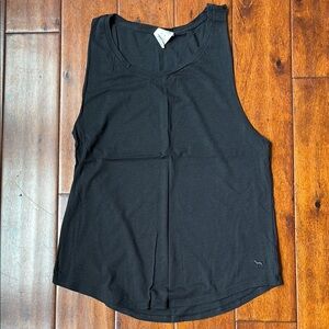 Pink brand Black Sleeveless Top